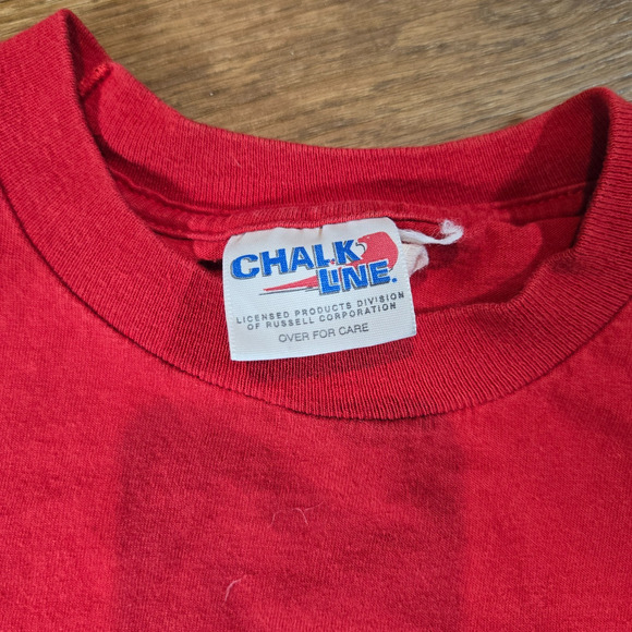 St Louis Cardinals Ron Gant #5 T-Shirt Mens L Vintage 1997 Chalk Line USA MLB - Picture 3 of 10